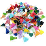 100 tk Rihma aasad Narmad K&auml;sitsi valmistatud materjalid Juukseaksessuaarid V&auml;ikesed tutid Ehted Aksessuaarid Mood Kuldniidiga DIY K&otilde;rvar&otilde;ngad mitmev&auml;rviline