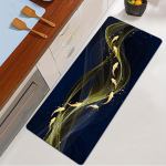 1 tk Luksuslik kuldse lillepuu mustriga k&ouml;&ouml;gimatt Pehme paksendatud k&ouml;&ouml;gimatt Veekindel libisemiskindel &otilde;likindel p&otilde;randamatt 40x60cm