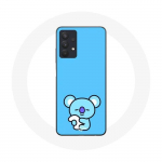 &Uuml;mbris Samsung Galaxy A32 5G Bangtan BTS BT21 Koya RM sinise taustaga