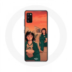 Samsung Galaxy A41 &uuml;mbris Squid m&auml;ng Kang Sae Byeok number 067 ja Ji Yeong number 240