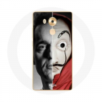 &Uuml;mbris Huawei Mate 8 La casa de papel Berlin Mask Split jaoks