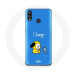 Coque pour Huawei P20 Lite Bangtan BTS BT21 Chimmy Jimin Fond Bleu