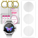 3x apgo Hydrogel Screen Protector for Oro-Med Oro-Smart Lady, Hydrogel Film, with positioning layer easy installation