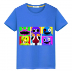 2024 Kawaii Graphic T-s&auml;rgid Rainbow Friends 100% puuvillane T-s&auml;rk poiste topid Anime Tees pride ts&auml;rk y2k &uuml;hes t&uuml;kis lasteriided t&uuml;drukutele 100