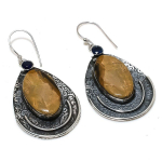 Natural Sonora Sunrise, Spinel Gemstone 925 Sterling Silver Earring 2.44 r4z02