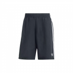 Adidas Originals Trefoil &Uuml;hev&auml;rvilised Triibulised Vabaaja L&uuml;hikesed P&uuml;ksid Meestele Alaosad Must IW3645 XS