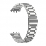 Metallist randmerihm Samsung Galaxy Fit 3 roostevabast terasest rihmaga k&auml;ev&otilde;ru Galaxy Fit3 SM-R390 asendustarvikute jaoks For Galaxy Fit3 h&otilde;be