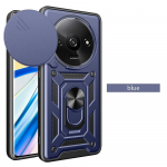 Liugobjektiiviga kaamera kaitse&uuml;mbris Redmi A3 4G 2024 &uuml;mbriste jaoks Magnetr&otilde;ngaga aluse hoidik k&otilde;va kate Xiaomi Redmi A3 A 3 armor p&otilde;rutuskindla kesta jaoks For Redmi A3 4G