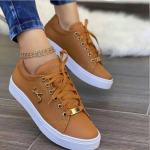 Vulkaniseeritud kingad Naistele Uued vabaaja tossud Mood Lamedad Paelad &otilde;ues K&otilde;ndimissport Plus Suurus 43 Zapatillas Mujer 36