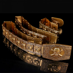 Meeste rihm metallist roostevabast terasest pealuu rihm noorte moe isiksuse v&ouml;&ouml; kett II klass 100cm