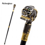 Kuldne Must Kolbapea Suure Hamba Steampunk K&otilde;nnikepp Moodne K&otilde;nnikepp H&auml;rrasmehe Luksuslik Karikakara Nupuga K&otilde;nnikepp 90cm