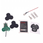 Aku kest plast&uuml;mbris PCb tr&uuml;kkplaadi komplekt 10,8 V 12 V Bat411 jaoks must