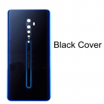 OPPO RENO2 Reno 2 tagumise akukaane korpuse tagumise klaasukse paneeli jaoks must