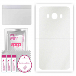 apgo Protective Skin Sticker for the back compatible with Samsung Galaxy J5 (2016), Wrap Film, Foil, Vinyl - Pattern Matte Transparent