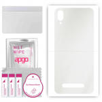 apgo Protective Skin Sticker for the back compatible with Doogee Y8C, Wrap Film, Foil, Vinyl - Pattern Matte Transparent