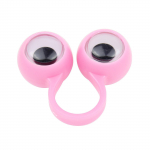 Finger Puppet E-yes Finger Spies lastepidu Ap-ril lollip&auml;eva kingitus roosa