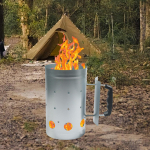 Kiiresti tulet&otilde;rjekorstna k&auml;ivituss&ouml;e&auml;mber Lihtne kasutada k&auml;epidemega praktilise grillp&otilde;letiga