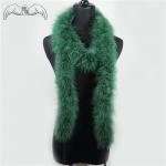 2 meetrit 35g kohevad kalkuni suled Boa Marabou sulgedest &otilde;hukesele &otilde;htukleidile/riietusele/sallile/Cosplay kaunistuseks Uus 1pc