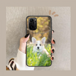GYKZ Cartoon Shiba Inu koera telefoni &uuml;mbris Xiaomi redmi jaoks POCO F1 F2 F3 X3 Pro M3 9C 10T Lite NFC Must kate Silikoon Tagasi Prett m Poco F1