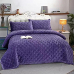 Kodutekstiilid Talvine Soe Paks Sametist Voodikate Linu Voodikate Madratsikate Voodilinade Komplekt King Queen &Uuml;hekohaline 200x230cm 1pc