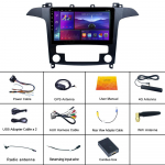 REAKOSOUND Android Auto Raadio Ford S Max S-MAX 2007 2008 AT Autoraadio Multimeedia Video M&auml;ngija Navigatsioon GPS Stereo Auto Android 2 Din 8-core 4+64