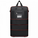 1/2/3 kihiline 4/5 ratastega reisikott Veekindel kaasaskantav veerev reisikohver &otilde;hukandekott Unisex laiendatavad kokkupandavad Oxfordi pagasikotid L 3 Layer 5 Wheels