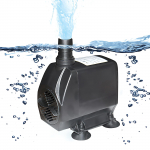 Mini sukeldatav veepump, reguleeritav vooluhulk, max 2500 l/h, vooluhulk 8,2 jalga t&otilde;stek&otilde;rgus, kaasaskantav elektripump koos EU plug must