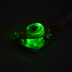 Led Mini Flash kalapeibutis Light Lamp Deep Drop Underwater Eye Shape Fishing Squid roheline