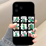 Korea Cartoon J-Joguman Studio Art telefoni&uuml;mbris Xiaomi 10 12 Poco M3 X3 Nfc Redmi 10 11S Lite Ultra 4G 5G Black Soft Shelli jaoks XiaomiMi11