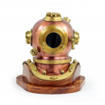 15,24 cm Anchor Engineering sukeldumiskiiver USA merev&auml;e Morse sukeldumiskiiver puidust alusega Nautica lauapealne sukeldumiskiiver