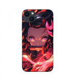 Coque Maniacase pour iPhone 14 Plus Demon Slayer Nezuko Kamado Manga anime
