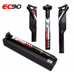 EC90 All Carbon Fiber Road Mountain Bike Seat Tube Jalgratta istmepost 27.2-400Mm must