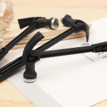 Mini Hammer Plastikust k&auml;epide Claw Hammer Home Grid Hammer Building Block Hammer