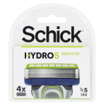 Schick Hydro 5 Basic Sensitive raseerija tera, 4 t&uuml;kki, 1 t&uuml;kk, Korea žiletitera