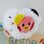 BT21 Tegelaskuju miniatuurne BUNSIK Edition plush-magnet TATA