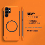 Ultra &otilde;huke k&otilde;va arvuti magnetiline raamita telefoni&uuml;mbris Magsafe'i jaoks Samsung Galaxy S24 S23 S22 S21 S20 FE Plus Note20 &uuml;limatt kate Samsung S21