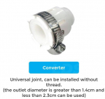 360/1080&deg; p&ouml;&ouml;ratav segisti veefilter Eemaldab kloori raskemetallid Filtreeritud du&scaron;ipea Pehme k&otilde;va vee vanni filtriga puhasti