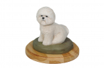 West Highland White Terrier, Westie, Westy - painted figurine, statue, figure, made by the artist, brand Art-Dog