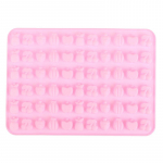 1 tk 66 &otilde;&otilde;nsused armas mini-puuvilja silikoonvorm kummist &scaron;okolaadist j&auml;&auml;kuubiku kandik puuviljade mittekleepuv tarretis koogi k&uuml;psetust&ouml;&ouml;riist lilla