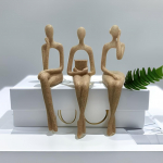 3tk Moodne minimalistlik elutoa kaunistuskomplekt &ndash; pehmed luksuslikud koduaksessuaarid, veinikapp, televiisorikapp, loominguline istumislaua sisustus