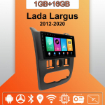 Auto raadio Android Auto Carplay Lada Largus 2012-2020 jaoks Multimeediam&auml;ngija Peaseade Stereo GPS Navigatsioon BT WIFI 1+16GB 1+16GB