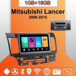 Android Carplay autoraadio Mitsubishi Lancer 2008-2015 multimeediumipleieri peakomplekti stereo GPS-navigatsioon BT WIFI 2+32GB 1+16GB,A