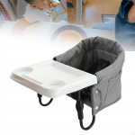 Folding Hook on High Chair Clip Table Compact Portable Removable Dining Tray, for hall v&auml;rv