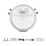 Yousheng Mini Cleaner P&uuml;hkimisrobot Super Suction Madal m&uuml;ratase &Uuml;he nupuga k&auml;ivitus Laetav tolmuimeja P&uuml;hkimismoppimine Nutikas robot valge