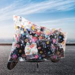 Elektris&otilde;iduki vihma-lume p&auml;ikesevari tolmukindel veekindel ilmastikukindel mootorrattale Dinosaur Pattern 1.8m/5.9ft