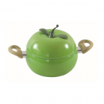 Durable Porcelain Tomato Pot with Heating Function for Soup and Stew