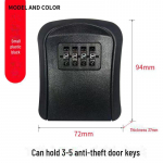 Kassisilma paroolilukukast: Dekoratiivne v&otilde;tmehoidla vargusvastase funktsiooni ja tasuta paigaldamisega. Small plastic must