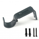 Bracket Plus komplekt drapeeringu varrastele Konksud Modern must