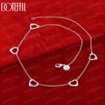 925 h&otilde;bedane viie s&uuml;damega kaelakee Moodsad pulmaehted 45CM