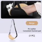 SEAMETAL nahast autoistme jalapadi jalatugi reietugi Kaitse rippuvat jalga v&otilde;rkkiik Autotarvikud must